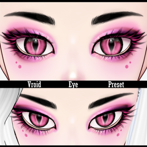 Vroid Eye Preset - Shape and Makeup Pink2