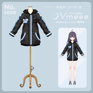 RockShooter ロックシューター【ゲーミング風】【Vtuber Fashion Vmeee No.008】