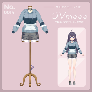 CasualHoodie カジュアルフード【Vtuber Fashion Vmeee No.014】