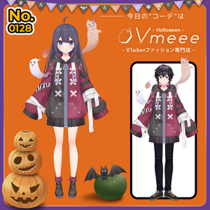 【ハロウィン衣装】ゴースト Ghost【Vtuber Fashion Assets Vmeee No.128】