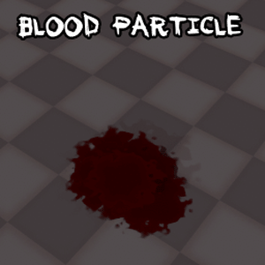 Simple Blood Drip Particle Prefab