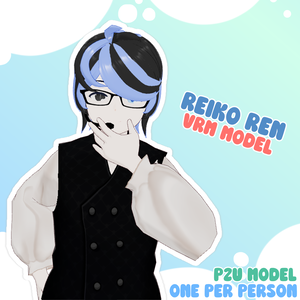 (レイレイ) Reiko Ren - 3D Model [ストリーミングまたは商業的なもののために]