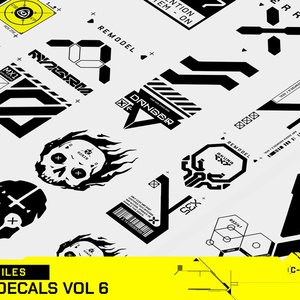 Cyberpunk Decals Vector Pack 6