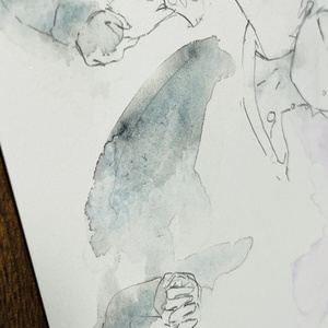 油絵 油彩 油彩画 絵 絵画 【春の島】 - arashi1783 - BOOTH