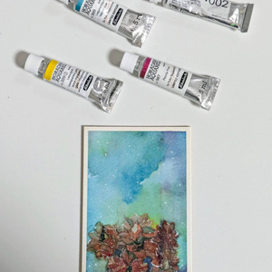 油絵 絵画 宵の海 - arashi1783 - BOOTH