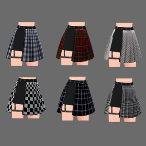 Hip hop irregular skirt