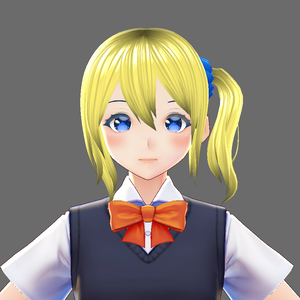 【VRoid】サイドテール　おまけ付【ヘアプリセット】