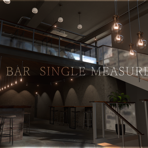 〔VRChatワールド販売〕Bar "SingleMeasure" < 街角のバー >