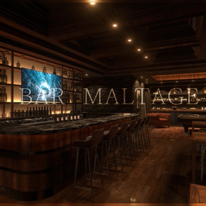 〔VRChatワールド販売〕Bar "Maltage" < 街角のバー >