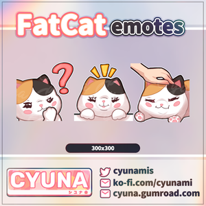 Fat Cat (Final Fantasy) Emotes Pack