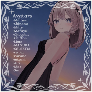 [Summer SALE!!] 【15-Avatars】OhanyoDress-おはにょキャミワンピース【しなのショコラミルティナミルフィエク対応】 缩略图 2