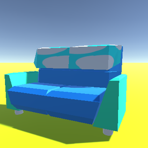 【３Dモデル】スカイソファー