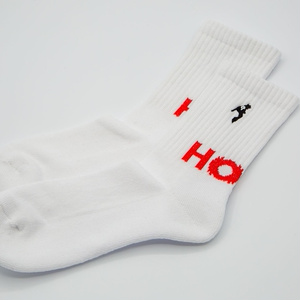 「HOWL」刺繍ソックス【DUSTCELL 2nd ONE-MAN LIVE HOWL】（受注生産）