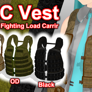 FLC Vest 【MMDモデル配布】
