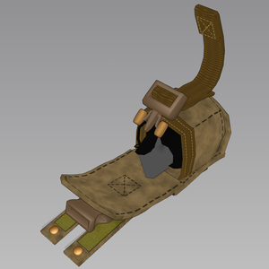 Grenade Pouch【MMDモデル配布】