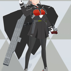 VRoid航空母艦 CV-16 レキシントン衣装・艤装セット