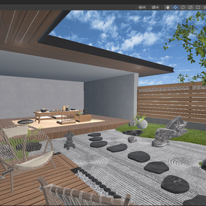 商用利用可・二次販売可 VRChat 和風禅庭園 全家具・ソースファイル付き