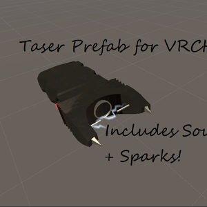 テーザープレハブ VRChat Taser Prefab
