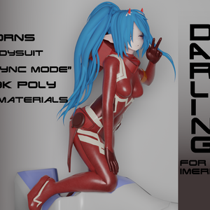 VRchat Outfit "Darling" for Imeris イメリス用VRCアバター衣装「ダーリン」
