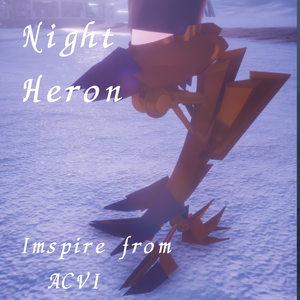 Night Heron:Bird Mechanical Leg 