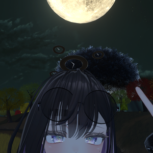 【VRChat想定】Clock Halo