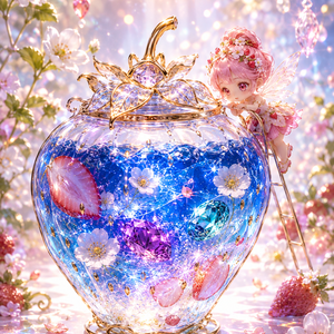 幻想蒐集館の断章：苺の宝珠と妖精の祈り