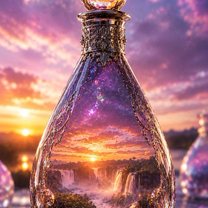 Fragments from the Fantasy Collection Museum: A Waterfall of Twilight