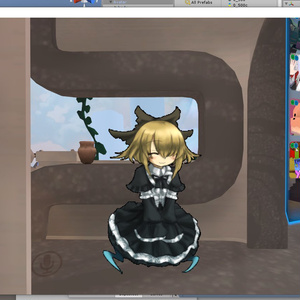 [VRChat] 伺かフリーシェル『幽霊』アバター