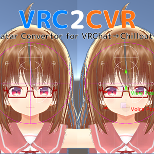 VRC2CVR-YA : VRChat→ChilloutVR アバター変換