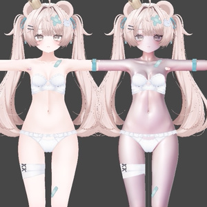 導入簡単！普段Poiyomi Proしか使わない人が作った汎用艶メロピンク肌💕【Liltoon】 缩略图 2