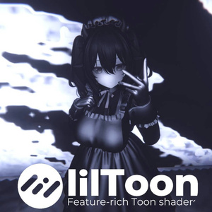 調整自由！普0段Poiyomi Proしか使わない人が作った汎用灰肌黒リム【liltoon】