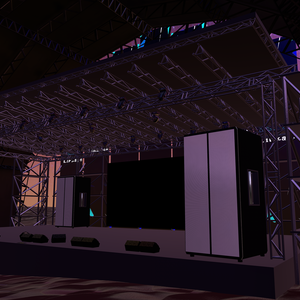 [3Dmodel] live stage set