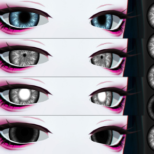 【無料】リアルな目【VRoid】Realistic Eyes 瞳【Free】