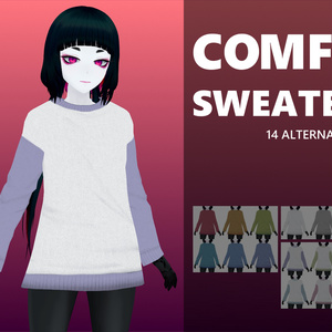 VRoid用テクスチャ - Comfy Sweater -