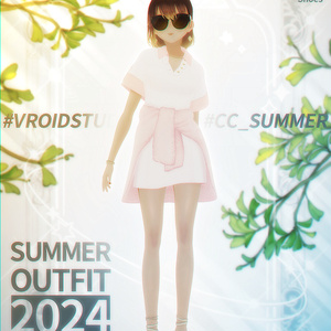 【VRoid】夏服【17色 - 色を混ぜ合わせる】