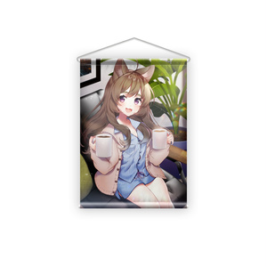【#エアコミケ】「高城まよ~おうちで過ごそうver~」タペストリー【#ソクブイカイ】