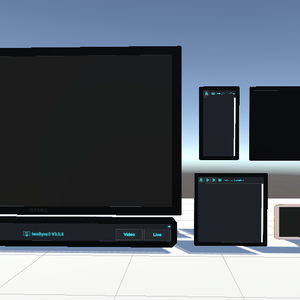 iwaSync3対応モニター一式＋ノートPC＋画像DL