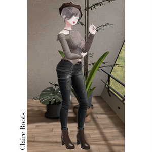 【11アバター対応】Claire Boots【VRC衣装】 缩略图 7