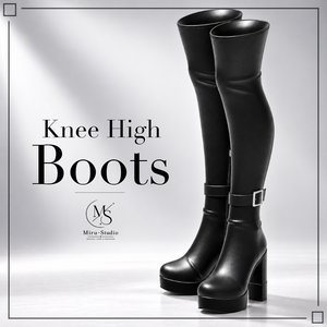 ⏰新作販売開始セール⏰ Knee High Boots【VRC衣装】