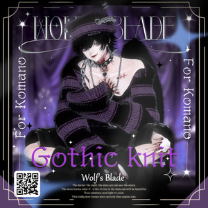 【🌙Gothic knit🌙】Wolf's Blade 缩略图 4