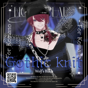 【🌙Gothic knit🌙】Wolf's Blade 缩略图 6