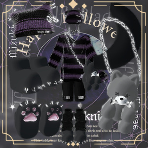 【🌙Gothic knit🌙】Wolf's Blade 缩略图 8