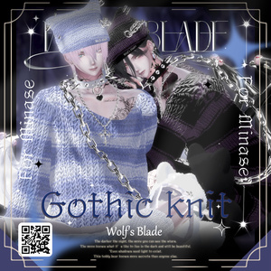 【🌙Gothic knit🌙】Wolf's Blade 缩略图 3
