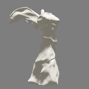 [3Dモデル]サモトラケのニケ像