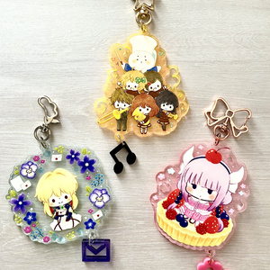 ヒメヒナ　アクリルキーホルダー　5個セット 2025年最新】ヒメヒナ アクリルキーホルダーの人気アイテム
