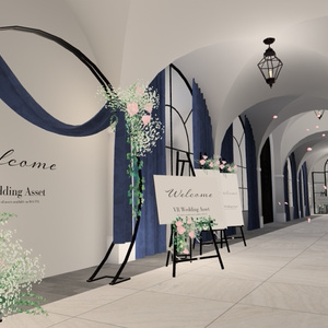 【VRCワールド】VR Wedding Asset 缩略图 9