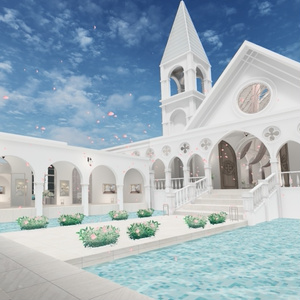【VRCワールド】VR Wedding Asset 缩略图 2