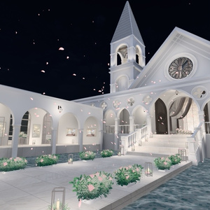 【VRCワールド】VR Wedding Asset 缩略图 7