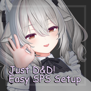 (26/08/21 Update!)【19アバター対応】D&Dするだけ！かんたんSPSセットアップPrefab　Easy SPS Setup Prefab for 19 Avatars