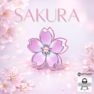 【VRC対応】SAKURA アクセサリー 桜モチーフ